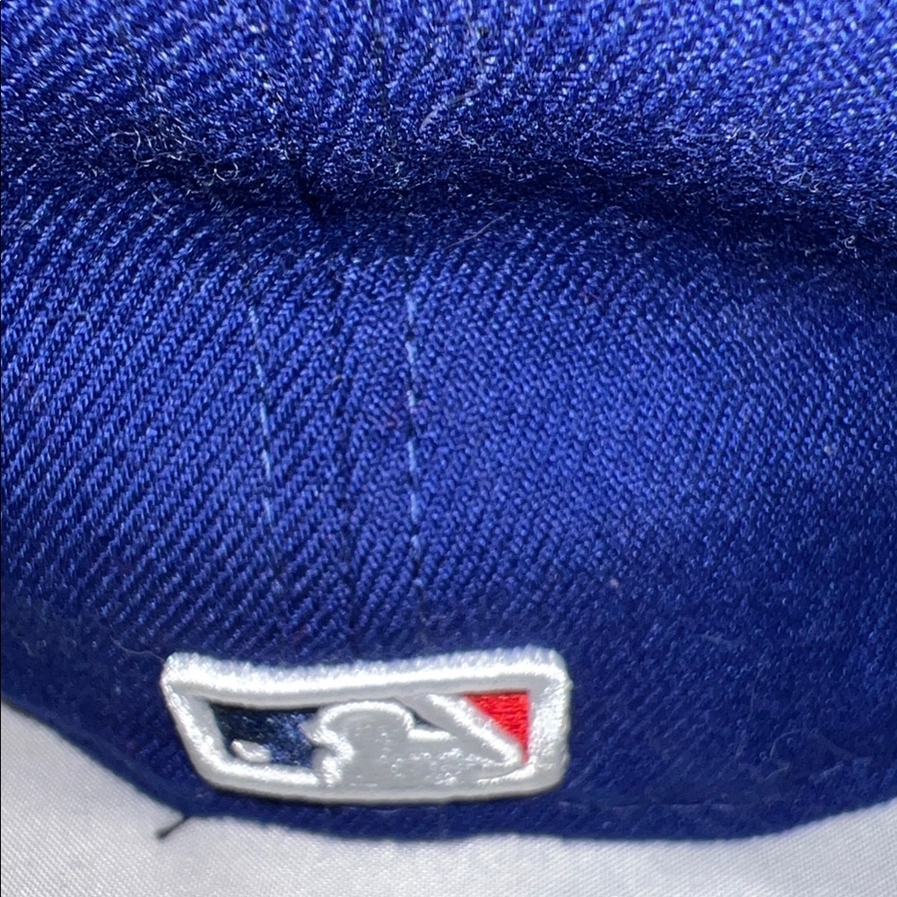 New Era Blue Cap with White Dodgers Baseball Emblem - Picture 3 of 10